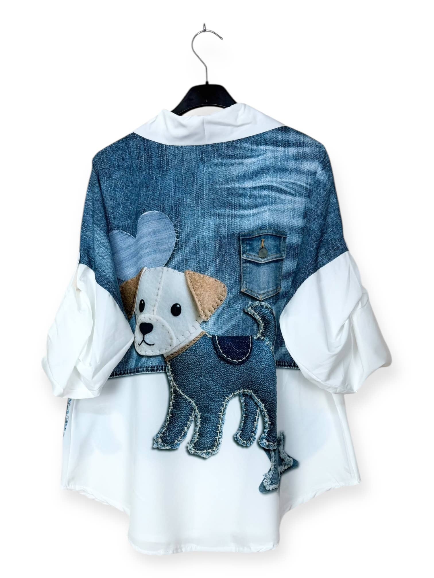 Patterned Blouse — Denim Dog - Image 2