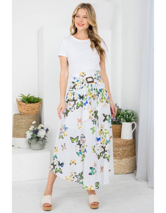 Butterfly Maxi Skirt / Tube Dress