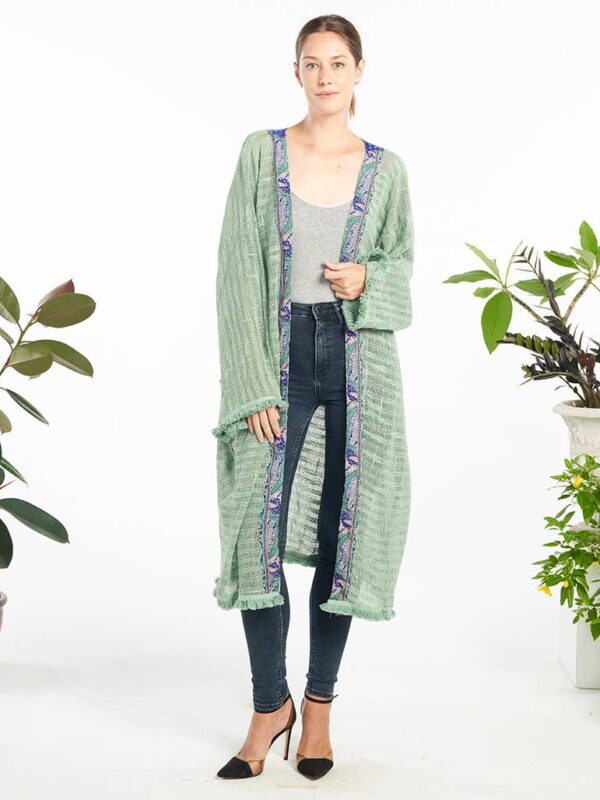 Cotton Kimono — Long Sleeve